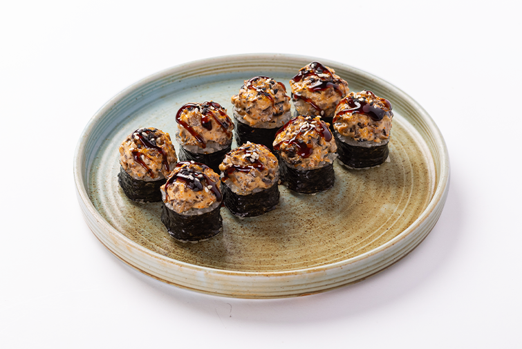 Rol sa šiitaake pečurkama i sirom